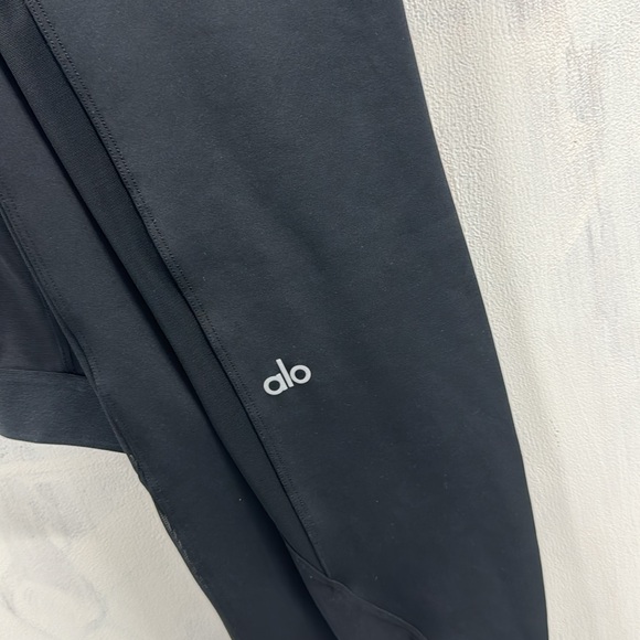 Alo Yoga High Waisted Leggings with Mesh Side Panel - Small P - Picture 12 of 12